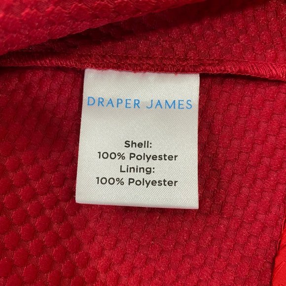 Draper James Sheath Dress | 10 | Red | Short Sleeve | Midi - Picture 4 of 12